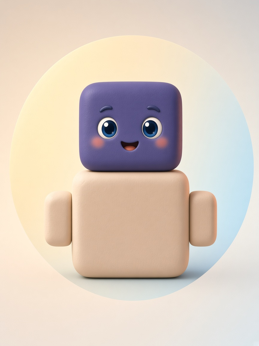 Clay cube bot